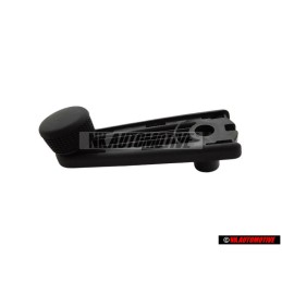 VW Original Manivela Ventanilla Negro Satinado - 357837581 01C