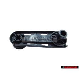 VW Original Manivela Ventanilla Negro Satinado - 357837581 01C