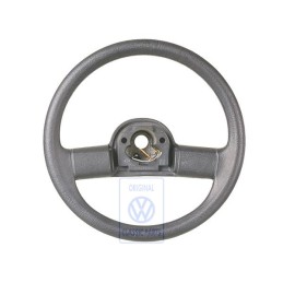 VW Original Volante Direccion Negro Satinado - 867419091H 01C