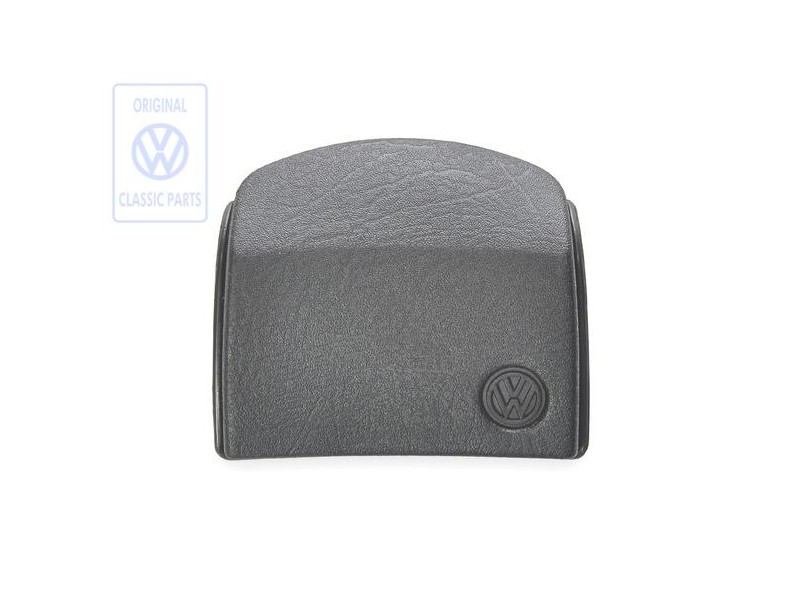 VW Original Tapa Protectora Para Volante Negro Satinado - 867419669B 01C