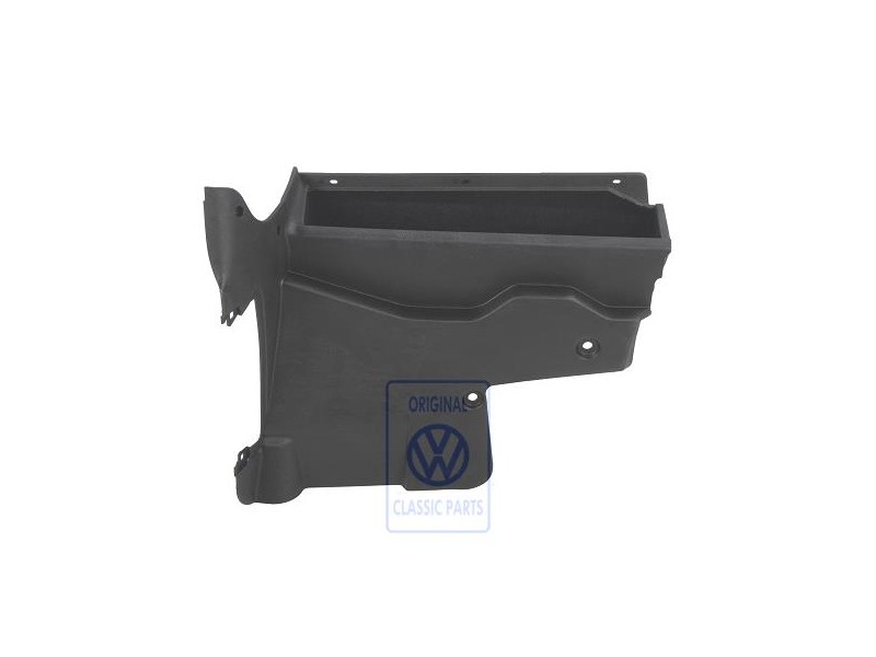 VW Original Portaobjetos Negro - 535857922A 4FB