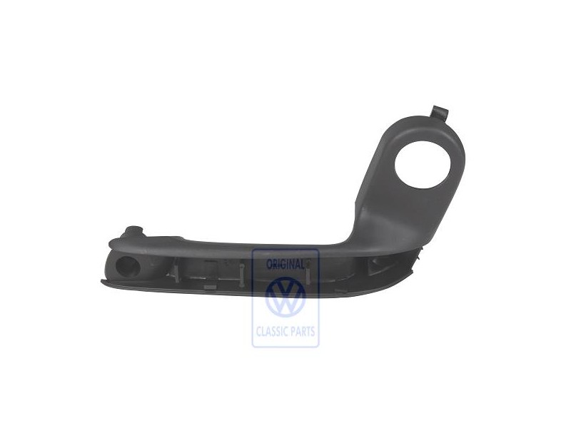VW Original Asidero Negro Satinado - 867867180A 01C