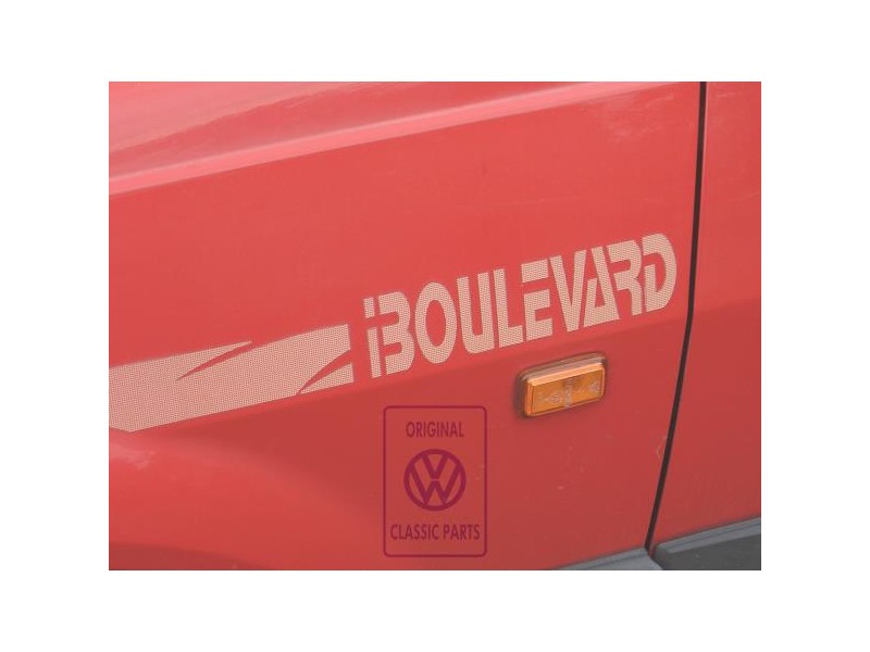 VW Original 1 Juego Laminas Decoracion Naranja - 867898524K 25X