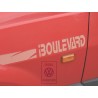 VW Original 1 Juego Laminas Decoracion Naranja - 867898524K 25X