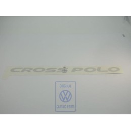 VW Original Rotulo Autoadhesivo Plata - 6Q0853424 1W4