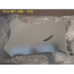VW Original Guarnecido Pilares C Gris Perla - 6Q3867288 X30