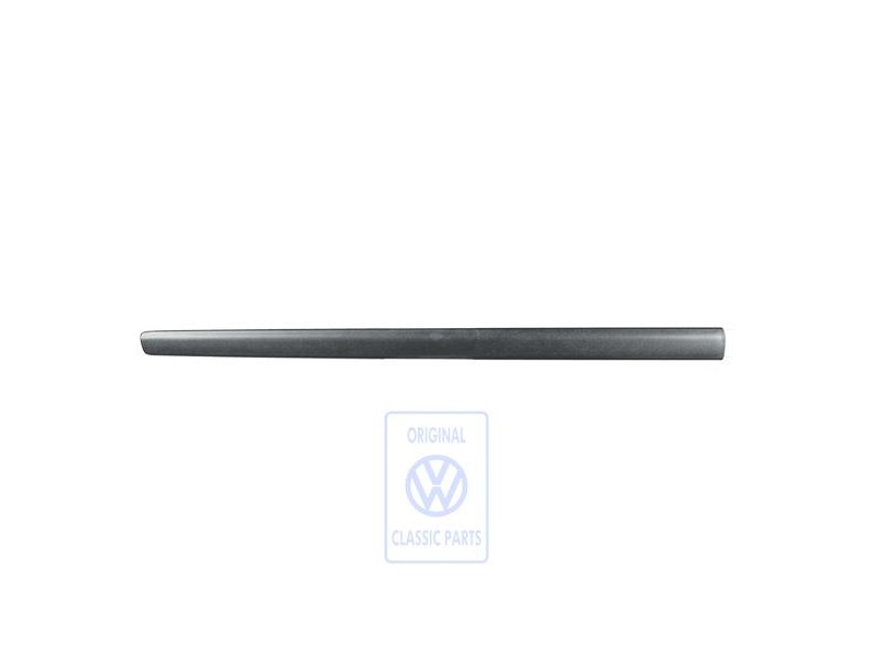 VW Original Moldura Protectora Para Puerta Negro Satinado - 6Q4853515 9B9