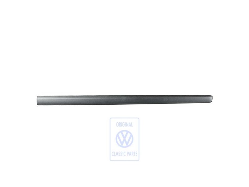 VW Original Moldura Protectora Para Puerta Negro Satinado - 6Q4853516 9B9