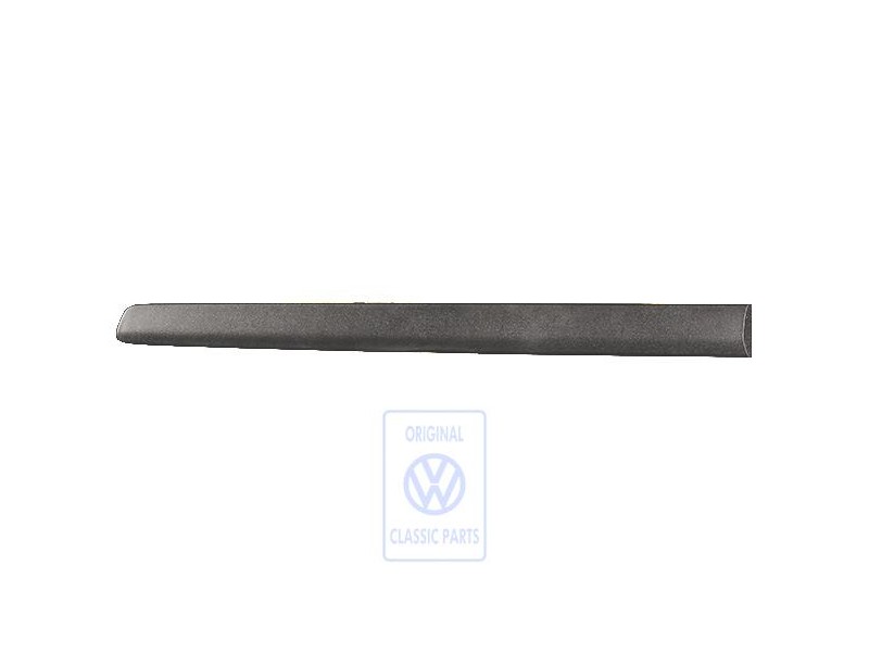 VW Original Moldura Protectora Para Puerta Negro Satinado - 6Q4853753 9B9