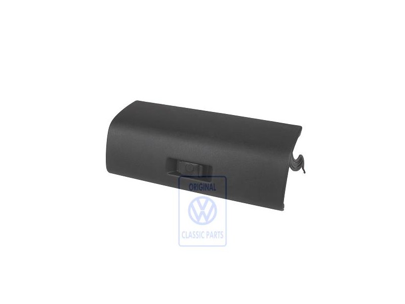 VW Original Tapa De Guantera Negro Satinado - 867857121 01C