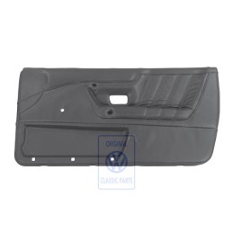 VW Original Panel De Puerta (Cuero) Negro - 535867012H 1BX