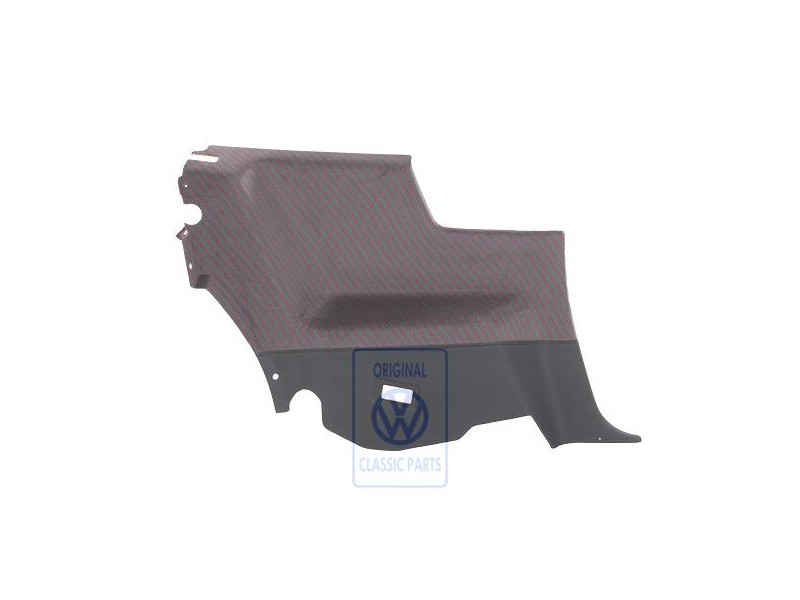 VW Original Revestimiento Lateral Negro/Rojo Antracita - 535867035G VV5