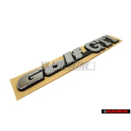 VW Original GOLF GTI Trasero Rotulo Insignia Emblema Cromo - 1H6853687ADZ10