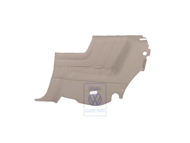 VW Original Revestimiento Lateral (Cuero) Beige Claro - 535867036F Q08