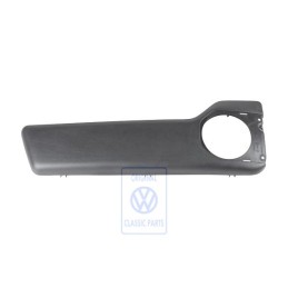 VW Original Caja Portaobjetos Negro - 535867131 4FB