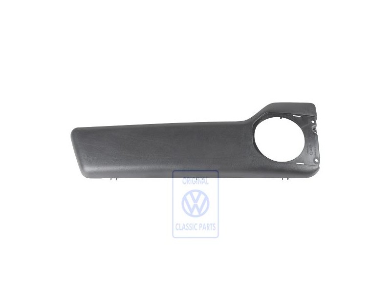 VW Original Caja Portaobjetos Negro - 535867131 4FB