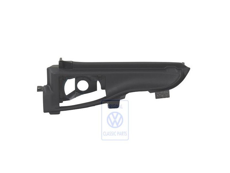 VW Original Placa Apoyo Negro - 535867761 4FB