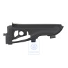 VW Original Placa Apoyo Negro - 535867761 4FB