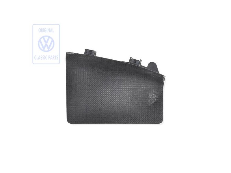 VW Original Recubrimiento Altavoz Negro - 535868148 4FB