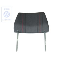 VW Original Apoyacabezas Con Tapizado, Regulable Gris/Rojo - 535881901G WE9