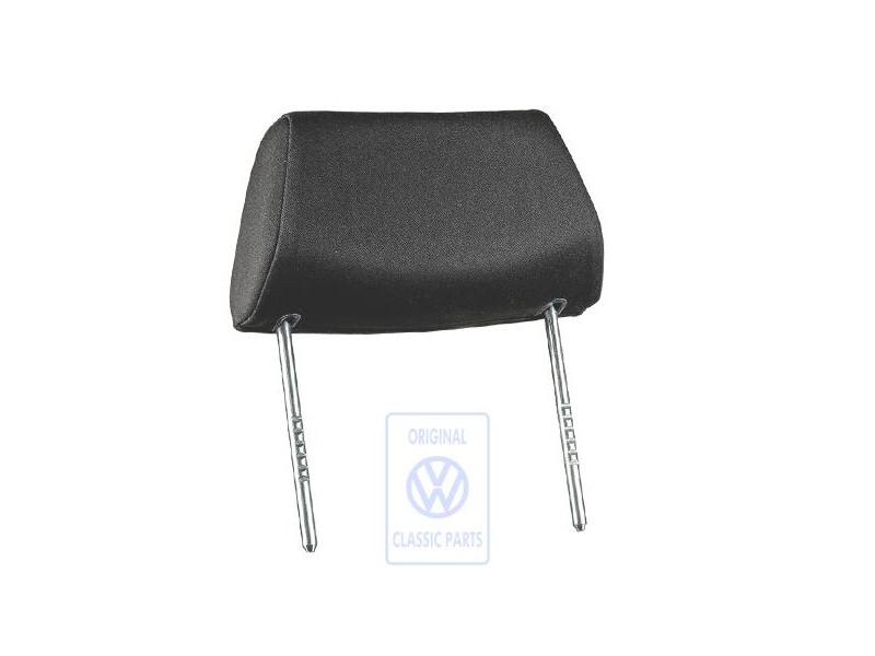 VW Original Apoyacabezas Con Tapizado, Regulable Negro - 535881901H C63