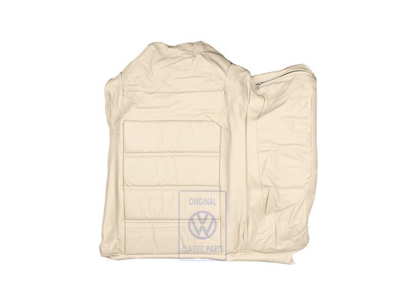 VW Original Tapizado Respaldo Cuero/Cuero Artificial Beige - 535885806M AUM