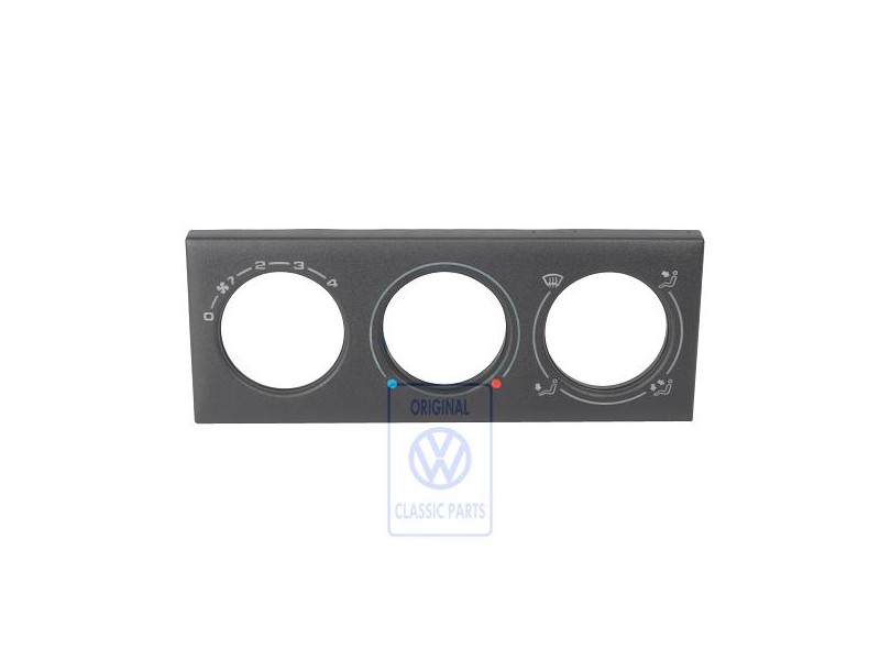 VW Original Recubrimiento P. Regulacion Ventilacion Y Calef. 