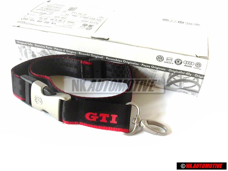 VW Original Cinta De Llaves Negro - 000087610R FWC