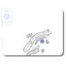 VW Original Refuerzo Para Larguero - 535803519