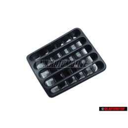 VW Original Suplemento Giratorio Negro Satinado - 535819707B 01C