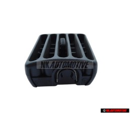 VW Original Suplemento Giratorio Negro Satinado - 535819707B 01C