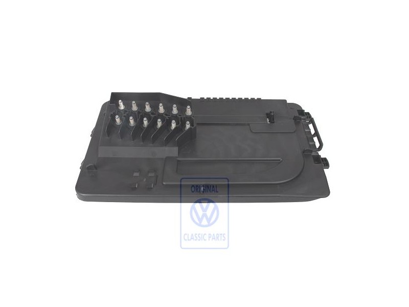 VW Original Soporte De Seguridad Con Cubierta De Bateria - 6Q0937550G