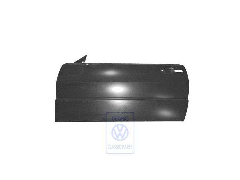 VW Original Chapa Exterior De La Puerta - 535831105