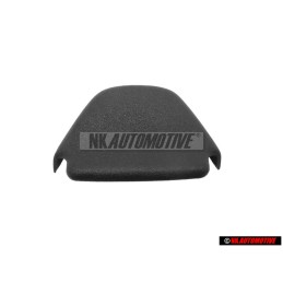 VW Original Tapa Protectora Negro Satinado - 165857719 01C