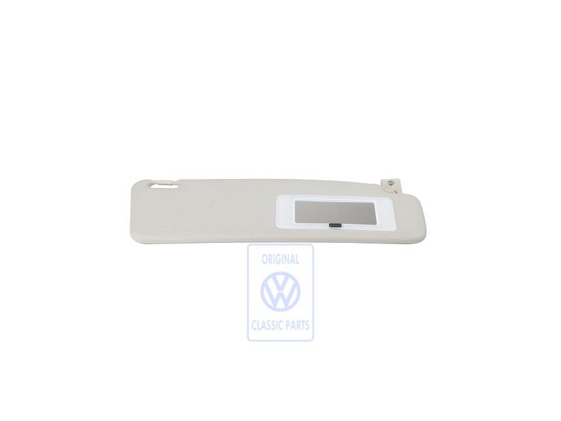 VW Original Parasol Con Espejo Iluminado Gris Pastel - 535857552 6FD