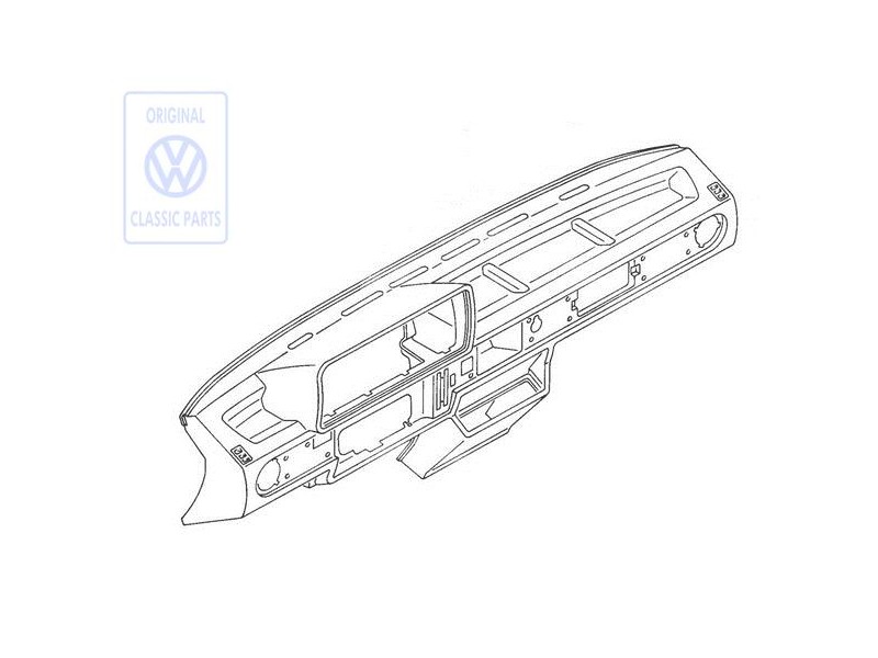 VW Original Tablero Instrumentos - 861857052