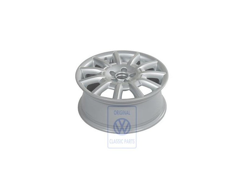 VW Original Llanta De Aluminio Cromo Brillante - 1C0601025T 8Z8