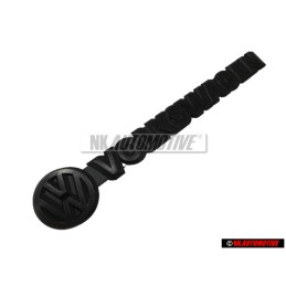 VW Original VOLKSWAGEN Trasero Rotulo Insignia Emblema Negro - 253853685