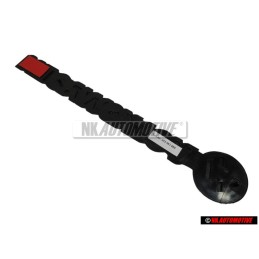 VW Original VOLKSWAGEN Trasero Rotulo Insignia Emblema Negro - 253853685