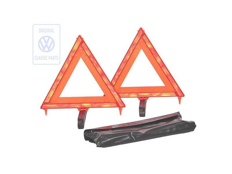 VW Original Triangulo De Advertencia - 1BM860250A