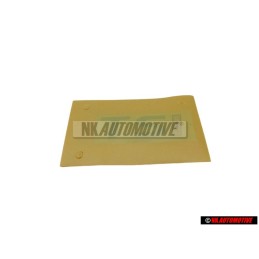 VW Original TSI Trasero Rotulo Insignia Emblema Cromo Rojo - 3AA853675 GQF