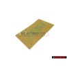 VW Original TSI Trasero Rotulo Insignia Emblema Cromo Rojo - 3AA853675 GQF
