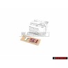 VW Original TSI Trasero Rotulo Insignia Emblema Cromo Rojo - 3AA853675A GQF