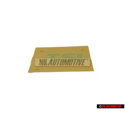 VW Original TSI Trasero Rotulo Insignia Emblema Cromo Rojo - 3AA853675A GQF