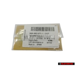 VW Original TSI Trasero Rotulo Insignia Emblema Cromo Rojo - 3AA853675A GQF