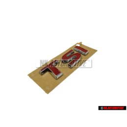VW Original TSI Trasero Rotulo Insignia Emblema Rojo - 3AA853675C GQF