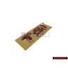 VW Original TSI Trasero Rotulo Insignia Emblema Rojo - 3AA853675C GQF