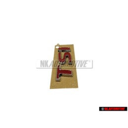 VW Original TSI Trasero Rotulo Insignia Emblema Rojo - 3AA853675C GQF