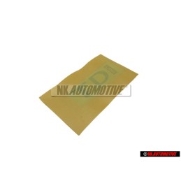 VW Original TDI Trasero Rotulo Insignia Emblema Cromo Rojo - 3AA853675H GQF