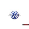 VW Original Clave Simbolo Emblema Azul Blanco - 3B0837891 09Z
